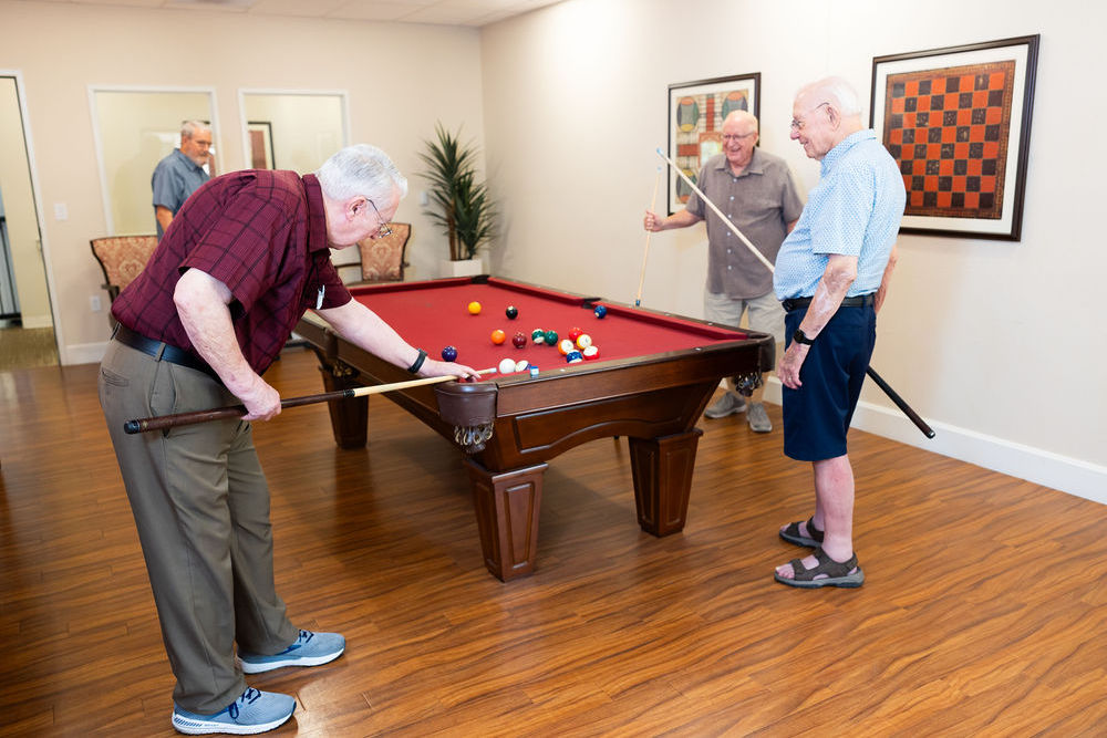 Guys Playing Pool.2 1000Px