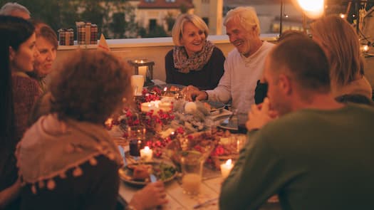 group of people around a table